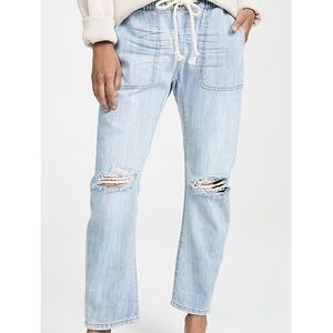 One Teaspoon Shabbies Drawstring Boyfriend Jeans